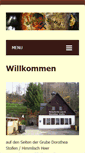 Mobile Screenshot of dorotheastollen.de